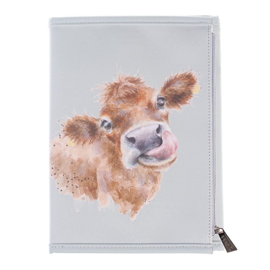 Kuh Notizbuchtasche "Farmyard Friends" 165 x 220mm Wrendale Designs