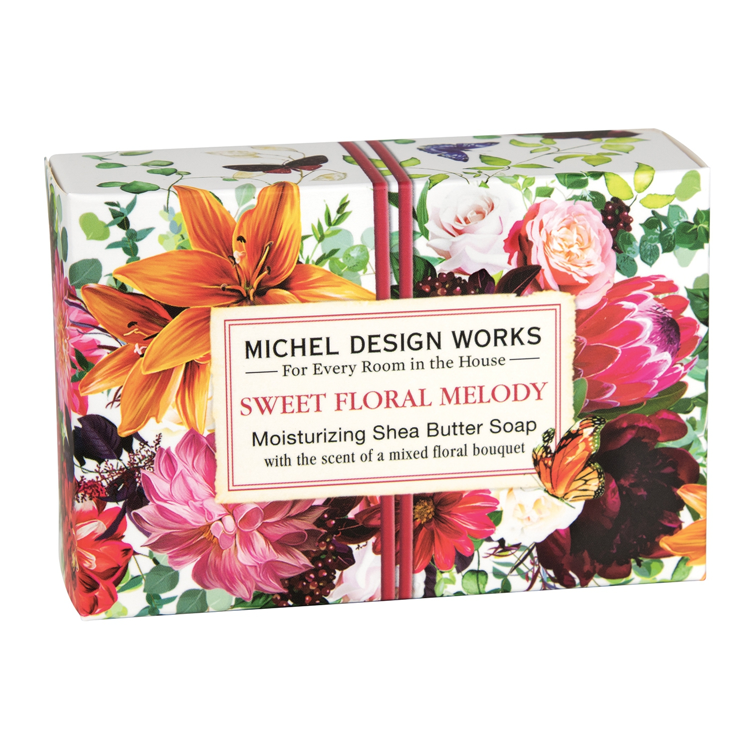 Sweet Floral Boxed Soap 127g Michel Design