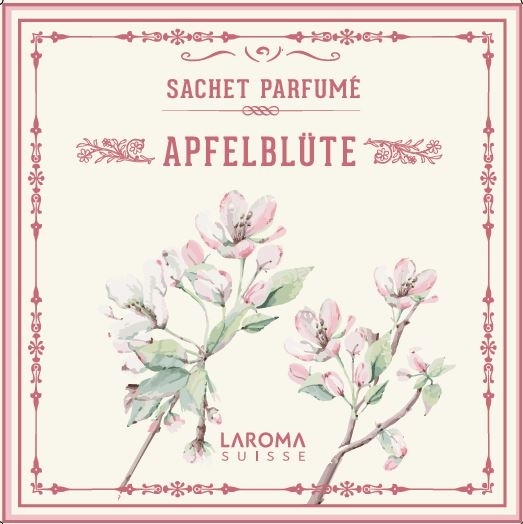 Apfelblüte Duftsachet LAROMA SUISSE 12x12cm