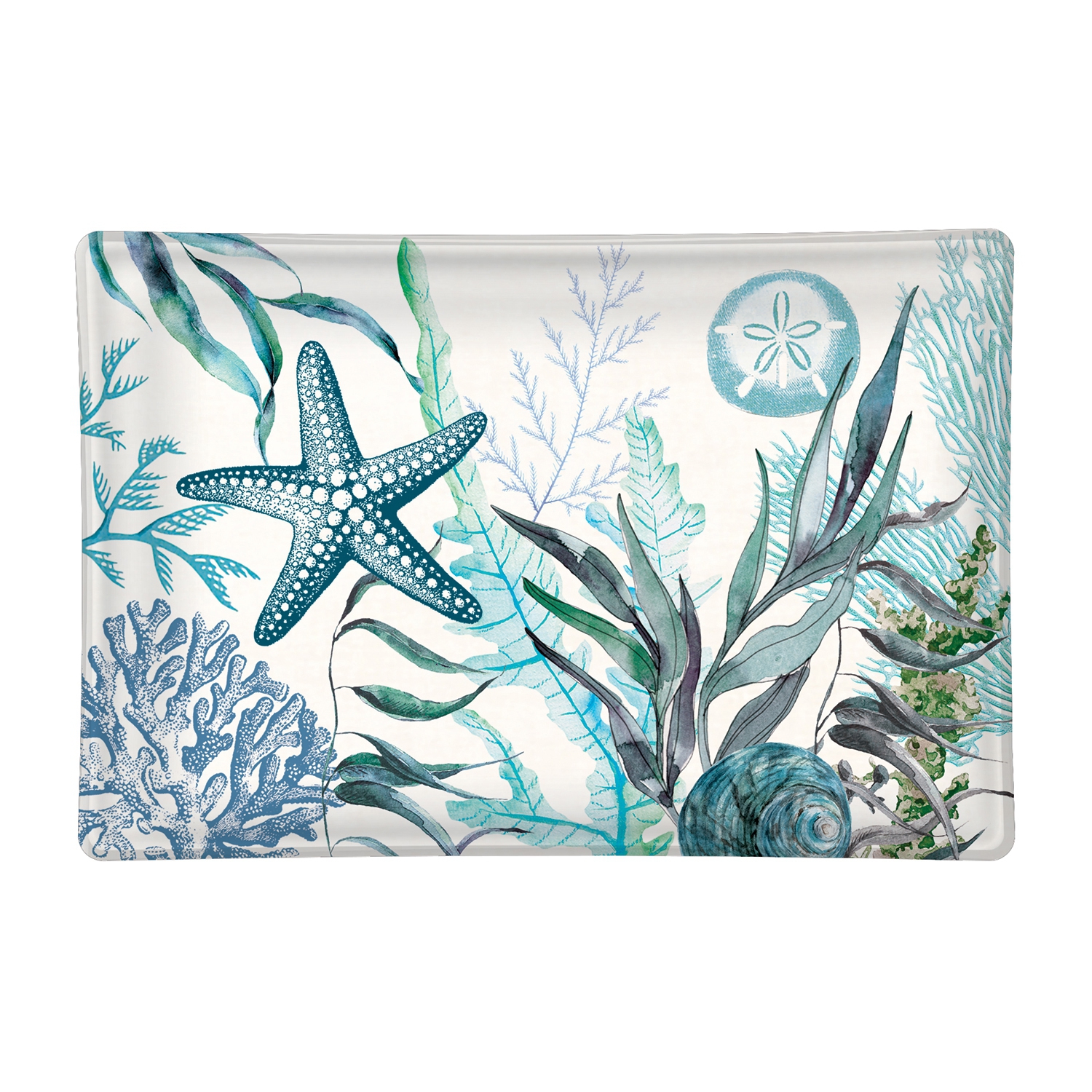 Ocean Tide Glass Soap Michel Design