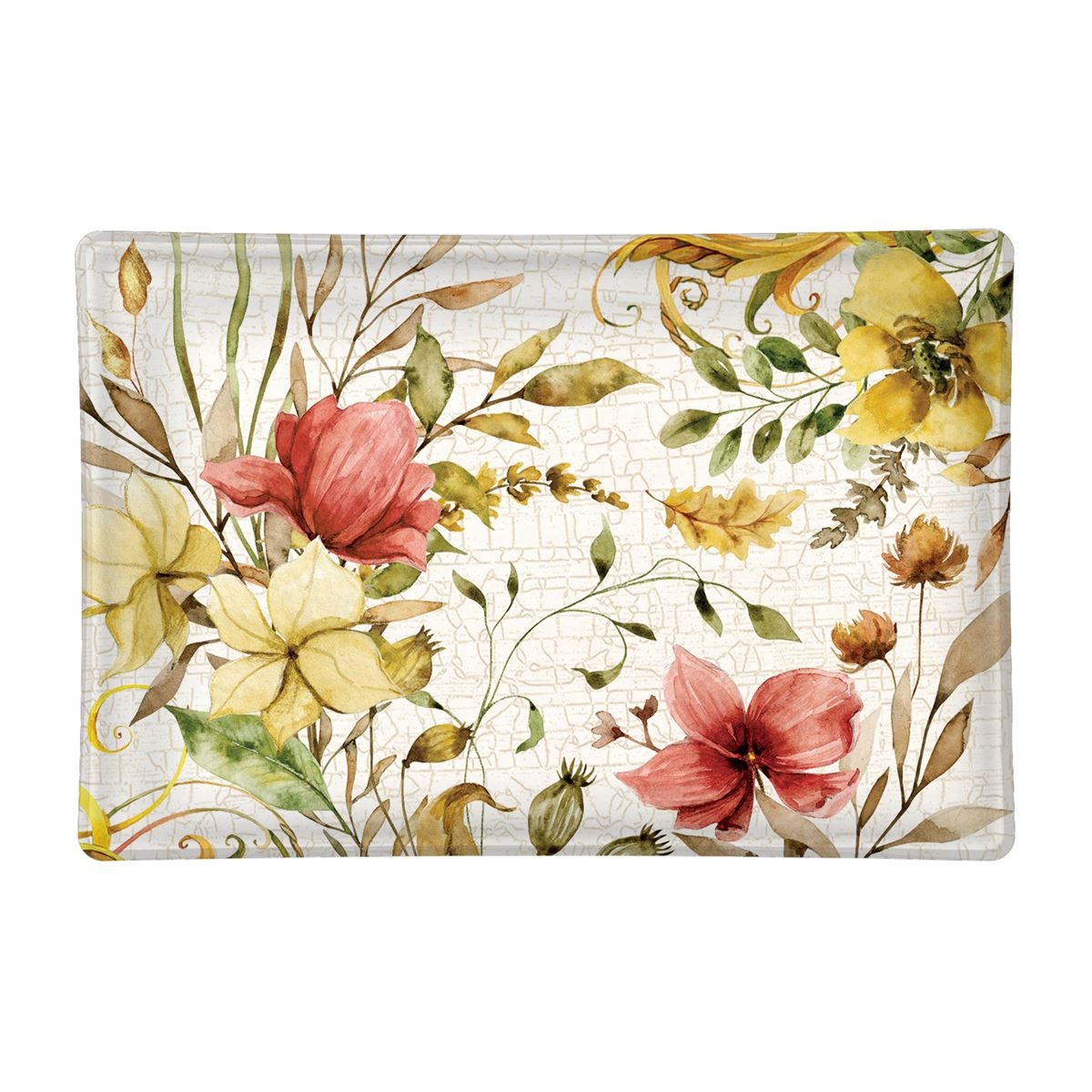 Fall Leaves  Glass Soap Michel Design Works