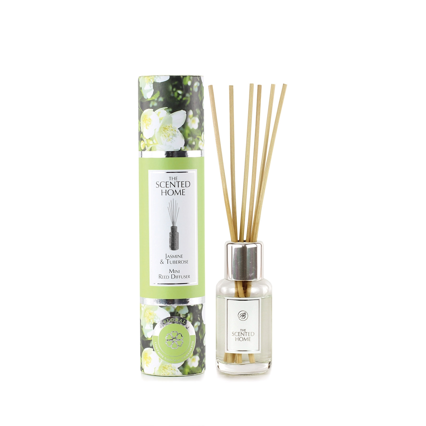 Jasmine & Tuberose Reed Diffuser 50ml edle Verpackung Ashleigh Burwood