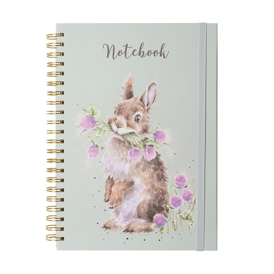 Kaninchen A4 Notizbuch "Head Clover Heels“ 210 x 297mm Wrendale Designs