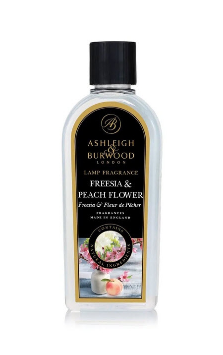 Freesia & Peach Flower Parfum 500ml pour lampes catalytiques Ashleigh&Burwood