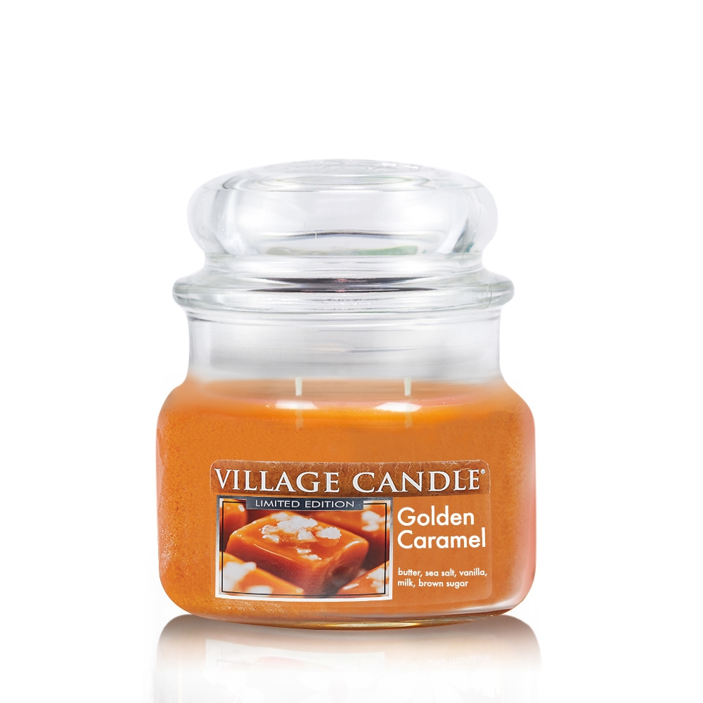 Golden Caramel 11 oz LE bocal (2-mèches) Village C