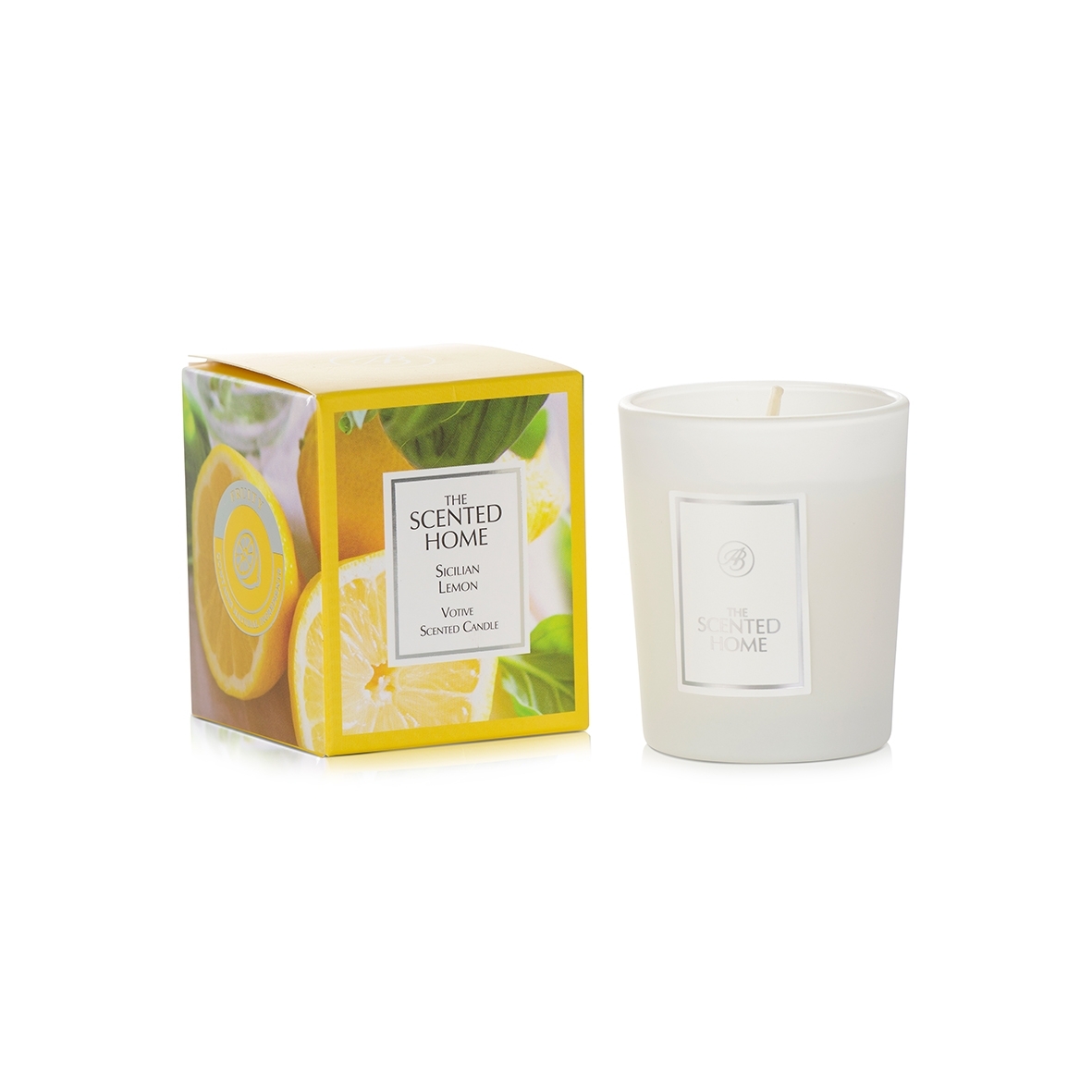Sicilian Lemon Duftkerze 70g edle Verpackung Ashleigh Burwood