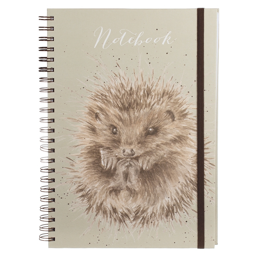 Igel  A4 Notizbuch "Awakening"  210 x 297mm Wrendale Designs