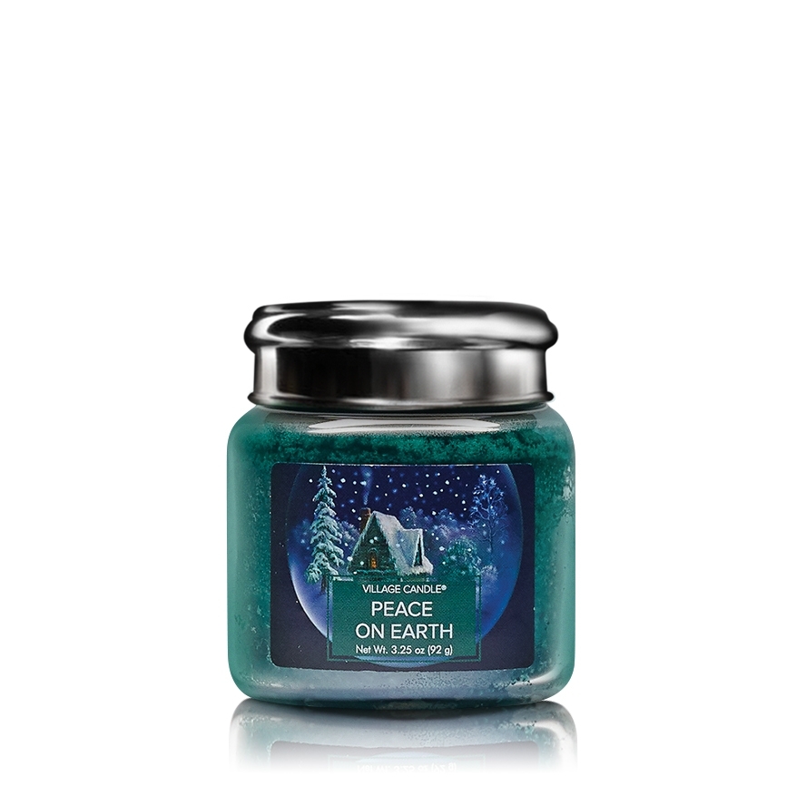Peace on Earth 3.75 oz Glas Village Candle