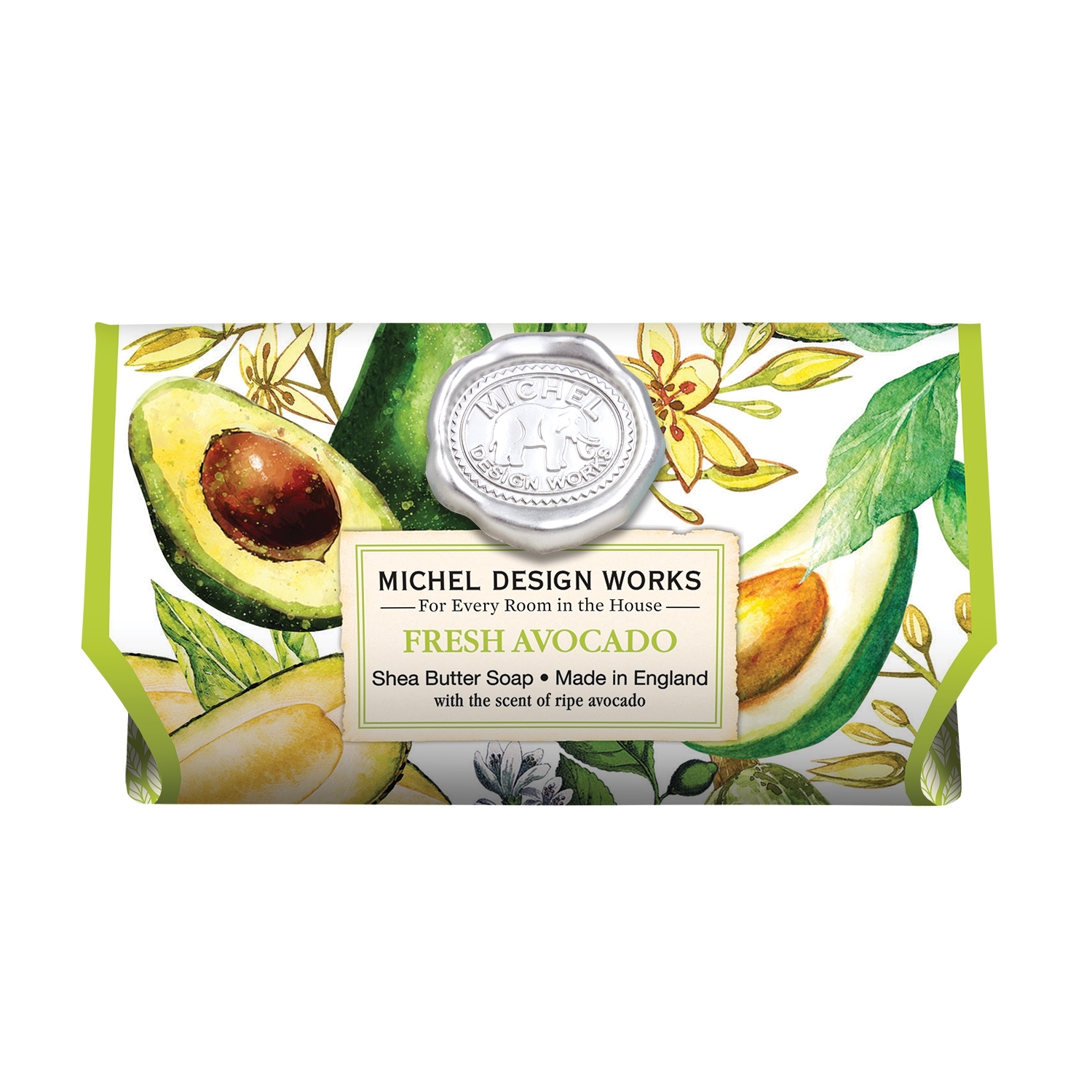 Fresh Avocado Seife verpackt extragross 246g Michel Design Works