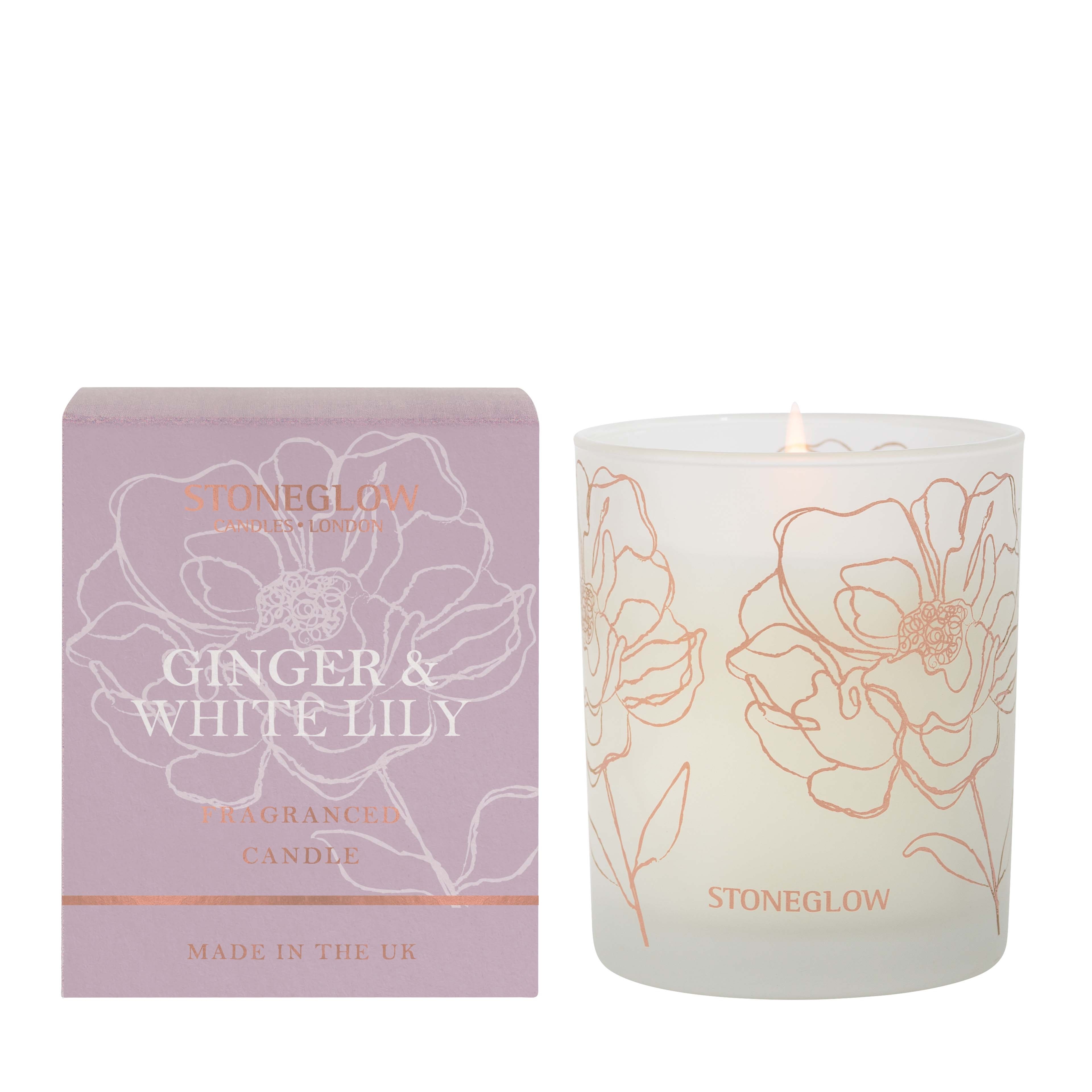 Day Flower Ginger & White Lily Duftkerze 180g