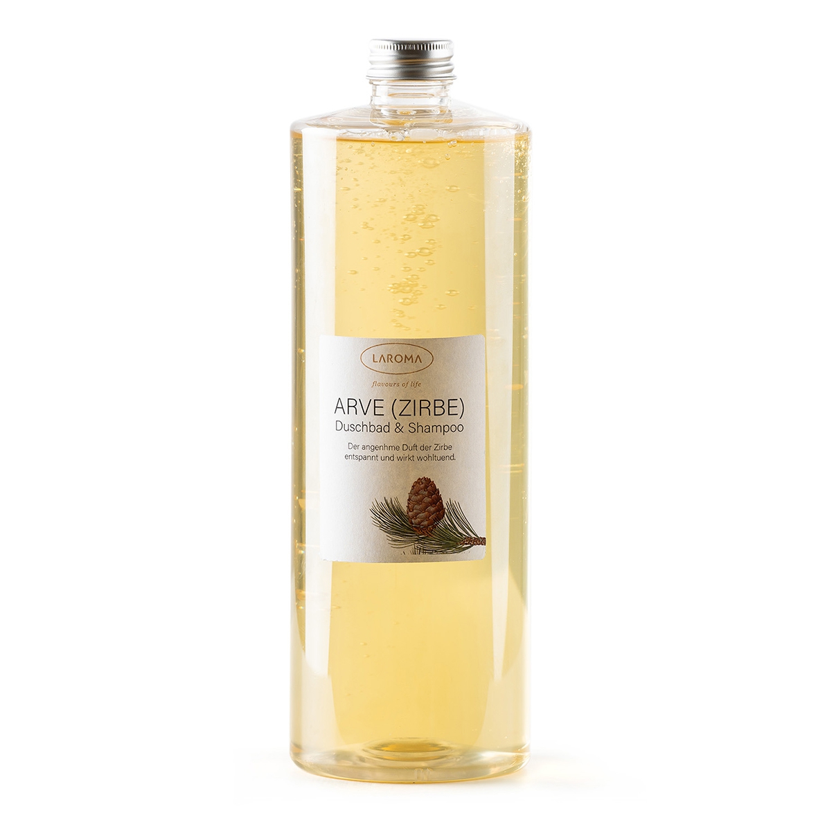 Arve Dusch Shampoo 1 Liter Transparente Flasche