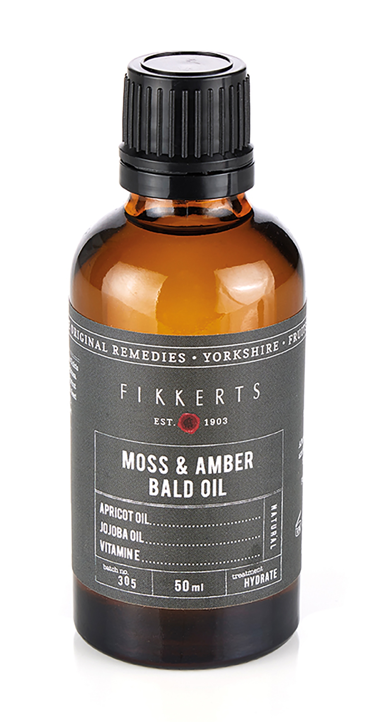 Moss & Amber Bald Oil Gentleman's