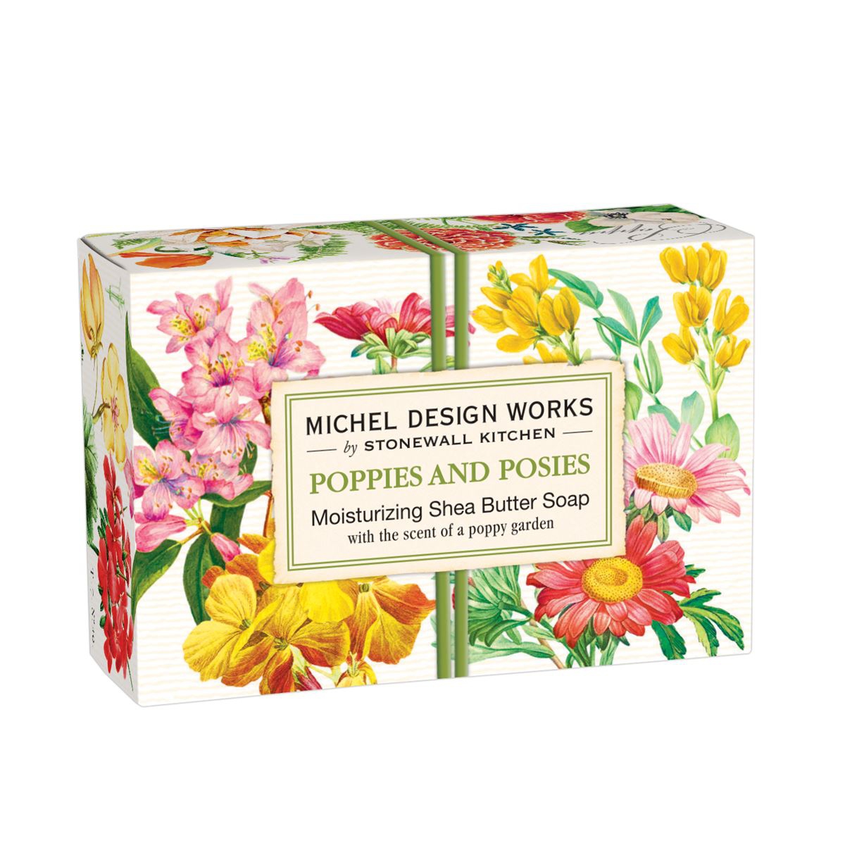 Poppies and Posies Boxed Soap 127g Michel Design