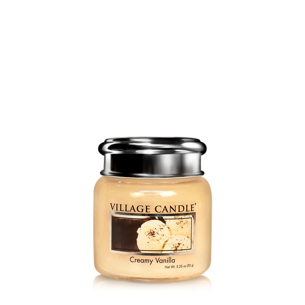 Creamy Vanilla 3.75 oz bocal Village Candle