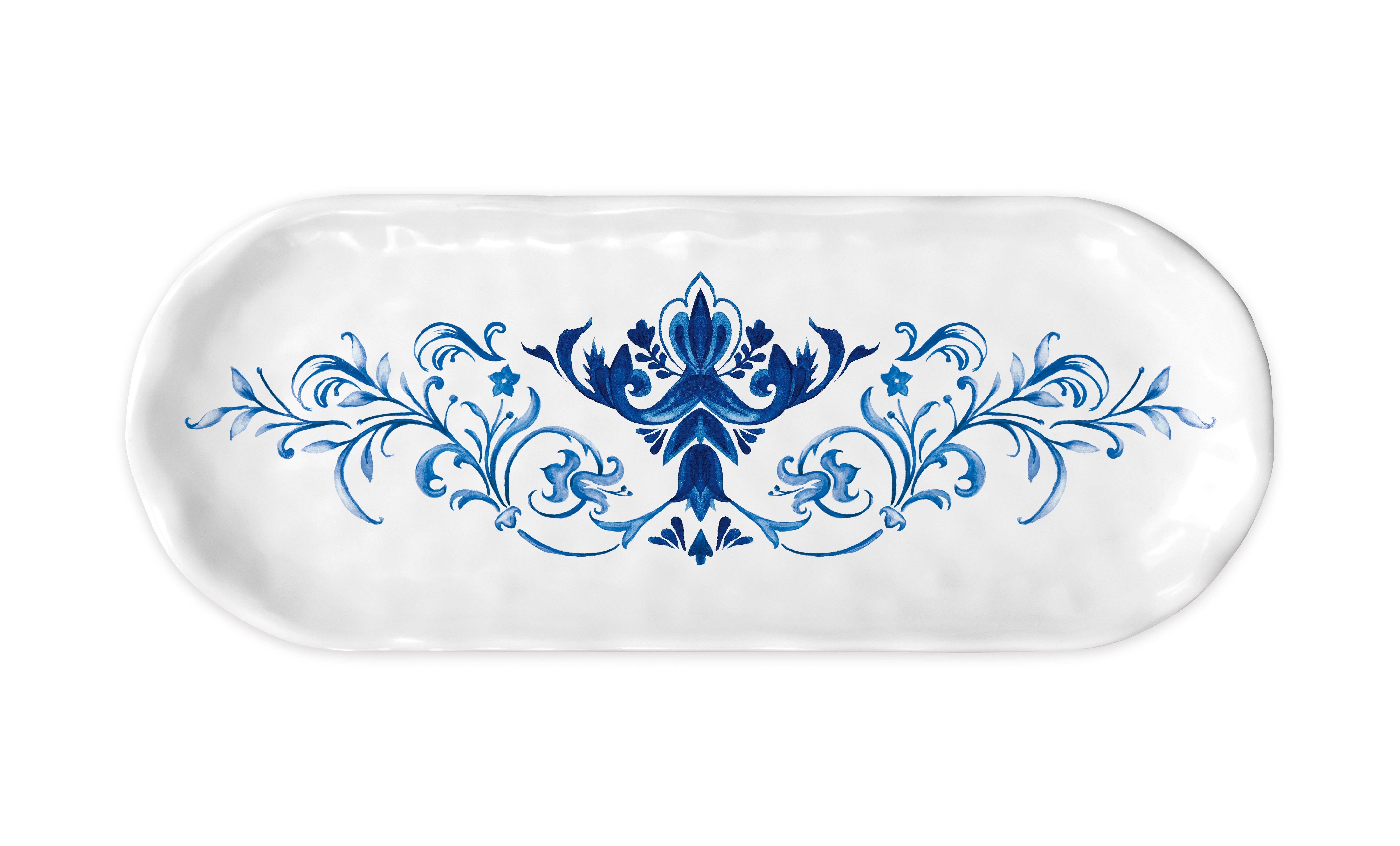 Indigo Seas Servierbrett Michel Design Works