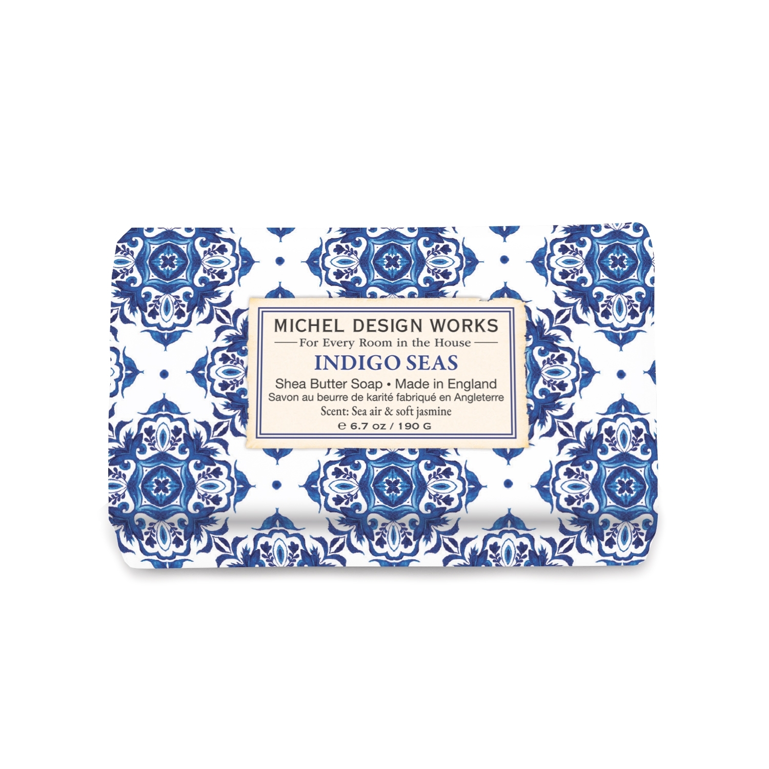Indigo Seas Seife edel verpackt Michel Design Works