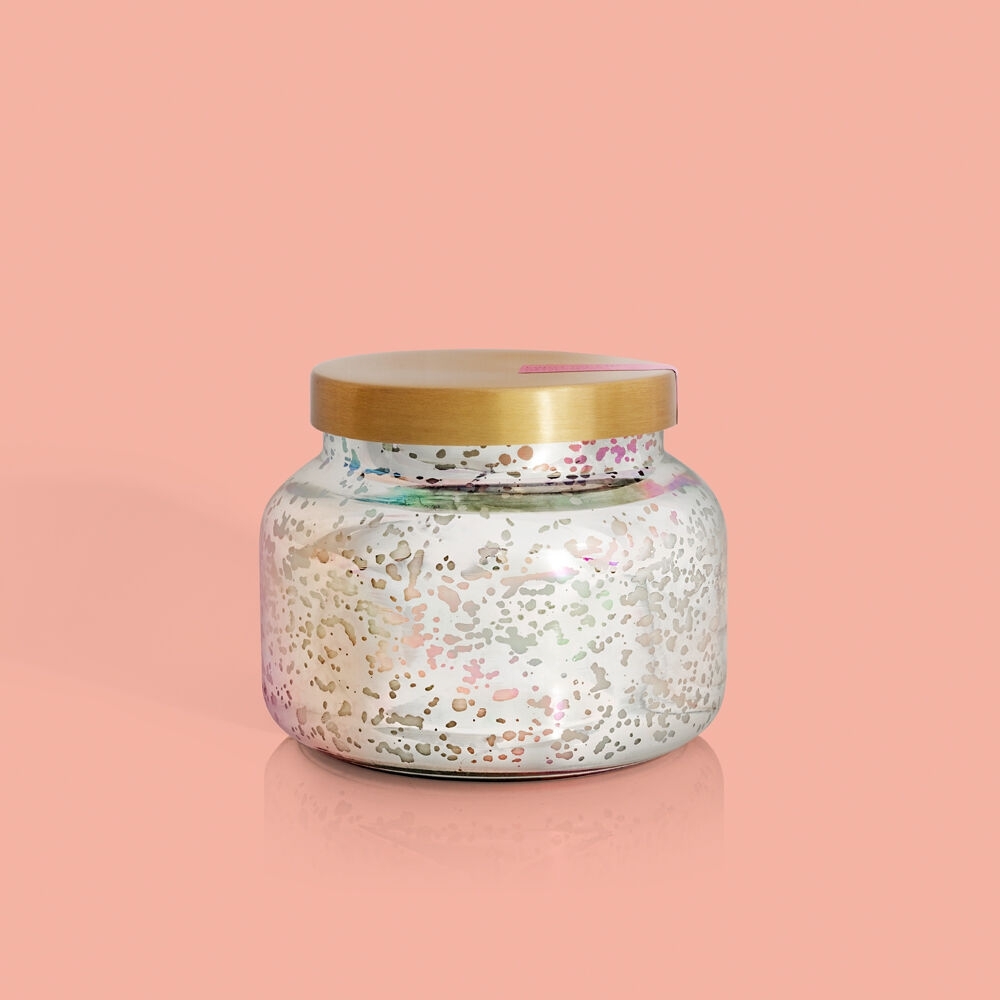 Coconut Santal Mercury Iridescent Signature Jar, 19 oz Capri Blue