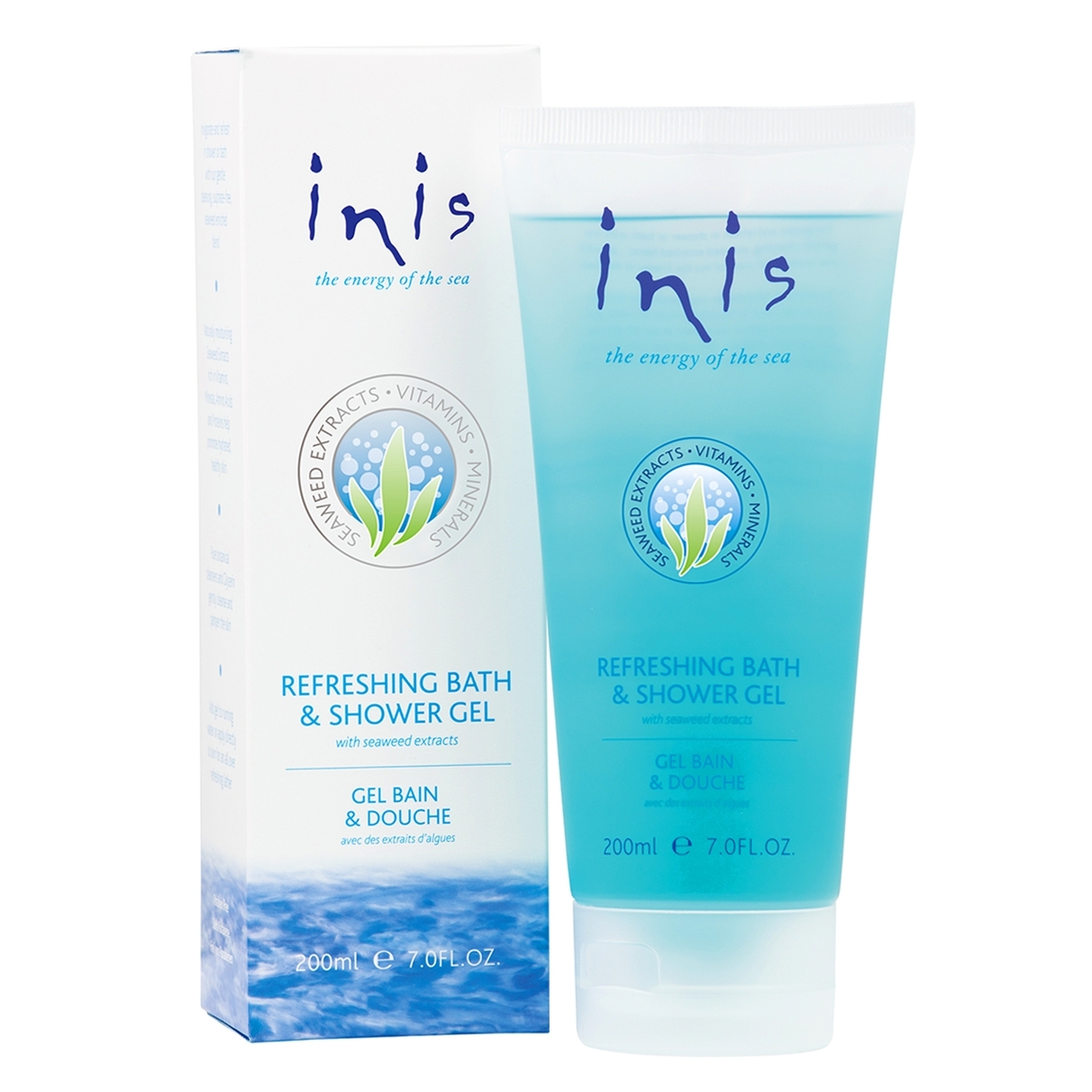 Erfrischendes Bade - und Duschgel 200 ml - Inis
