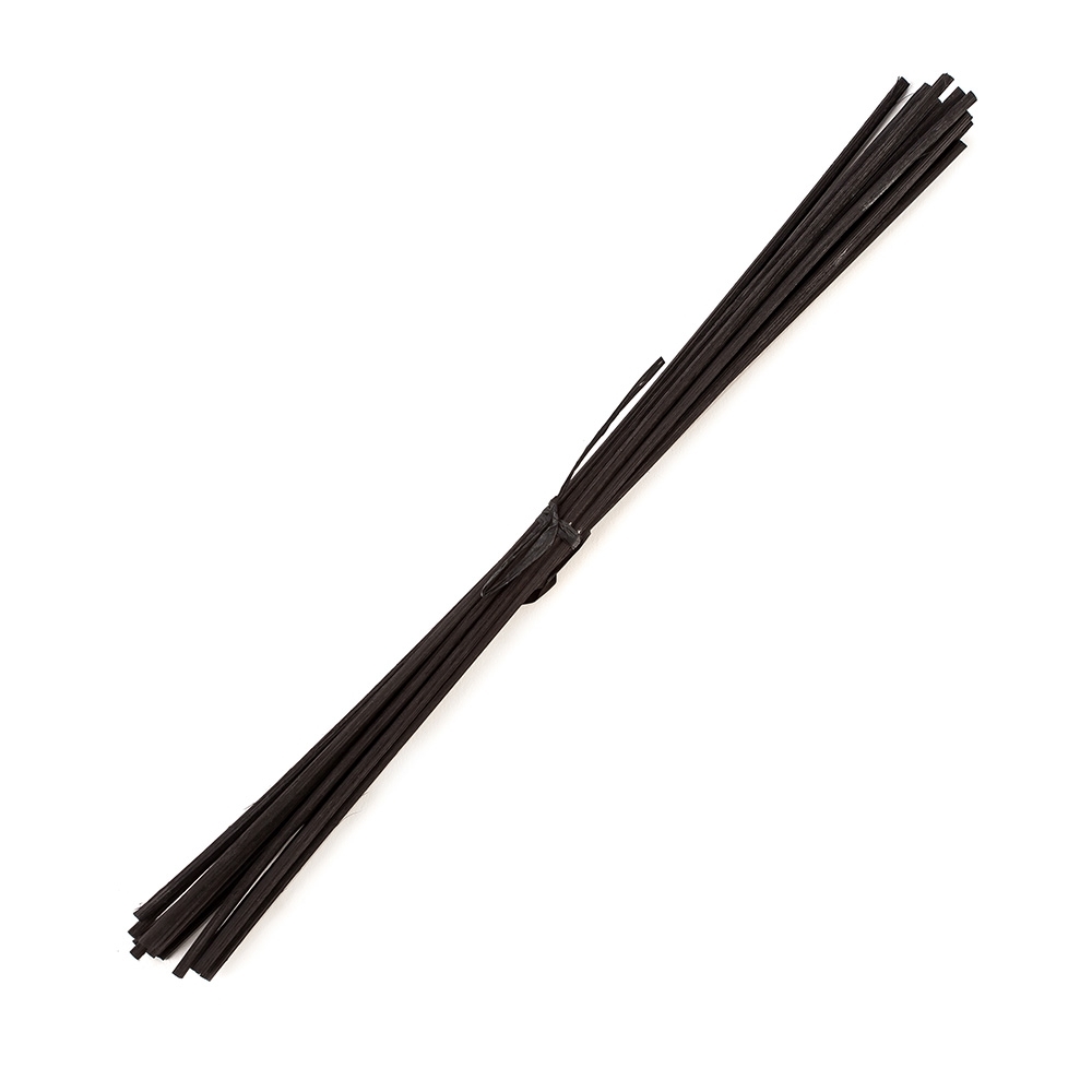 Stäbchen Holz f. Aromasticks 30cm schwarz Bd 6 St