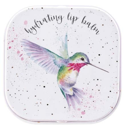 Kolibris Lippenbalsam "Wisteria Wishes" 45mm x 45mm x 15mm Wrendale Designs