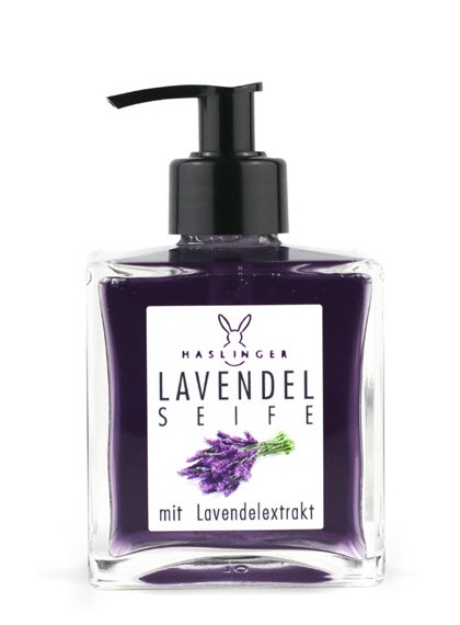 Lavendel Flüssigseife im Glas-Dispenser 240ml