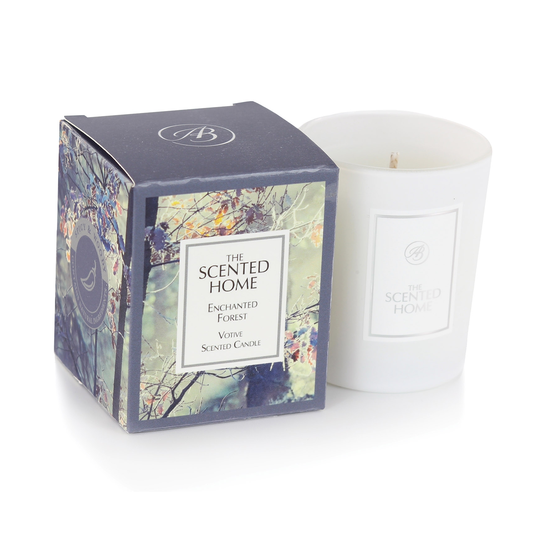 Enchanted Forest Duftkerze 70g edle Verpackung Ashleigh Burwood