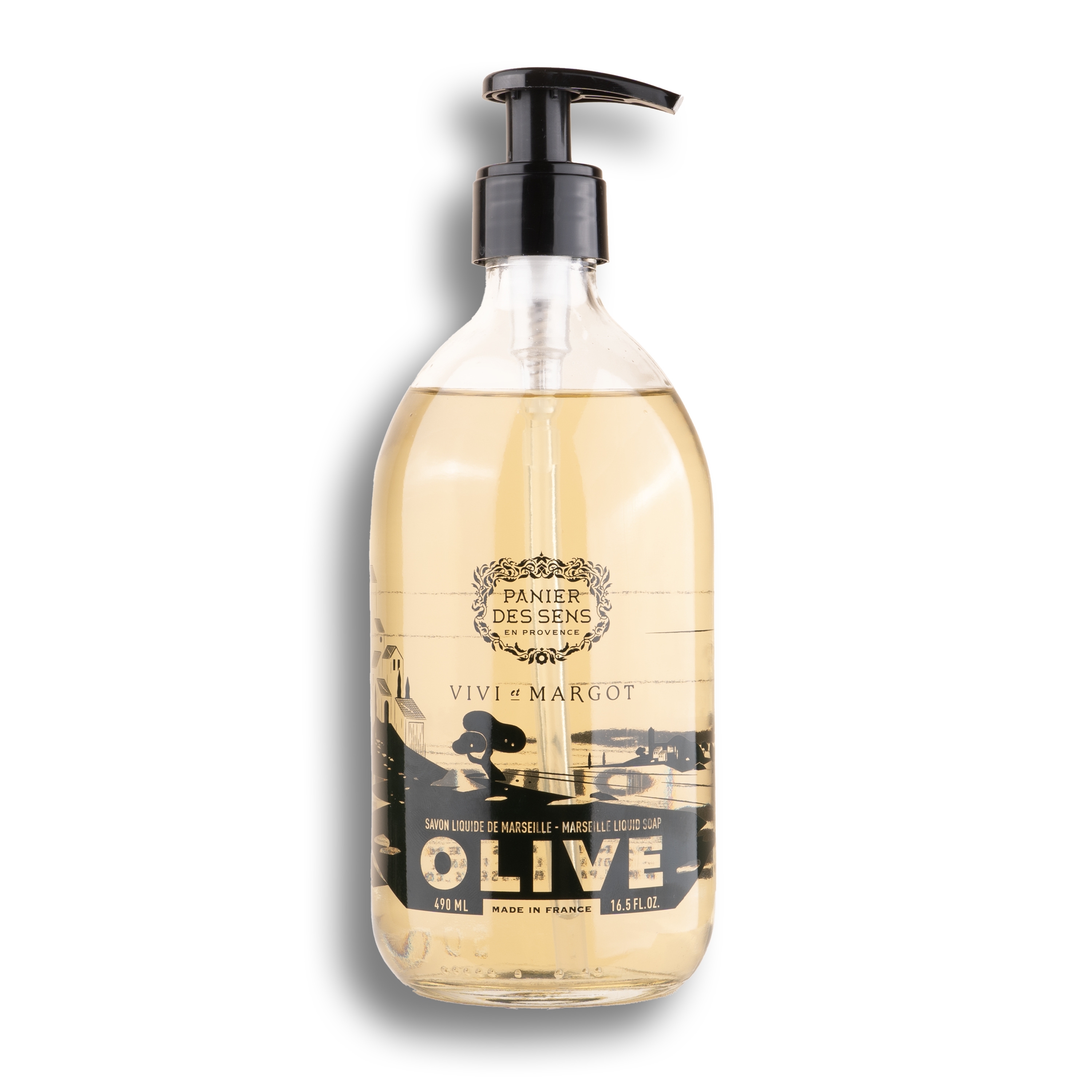 Olive Marseiller Flüssigseife Limitierte Auflage Olive 490ml