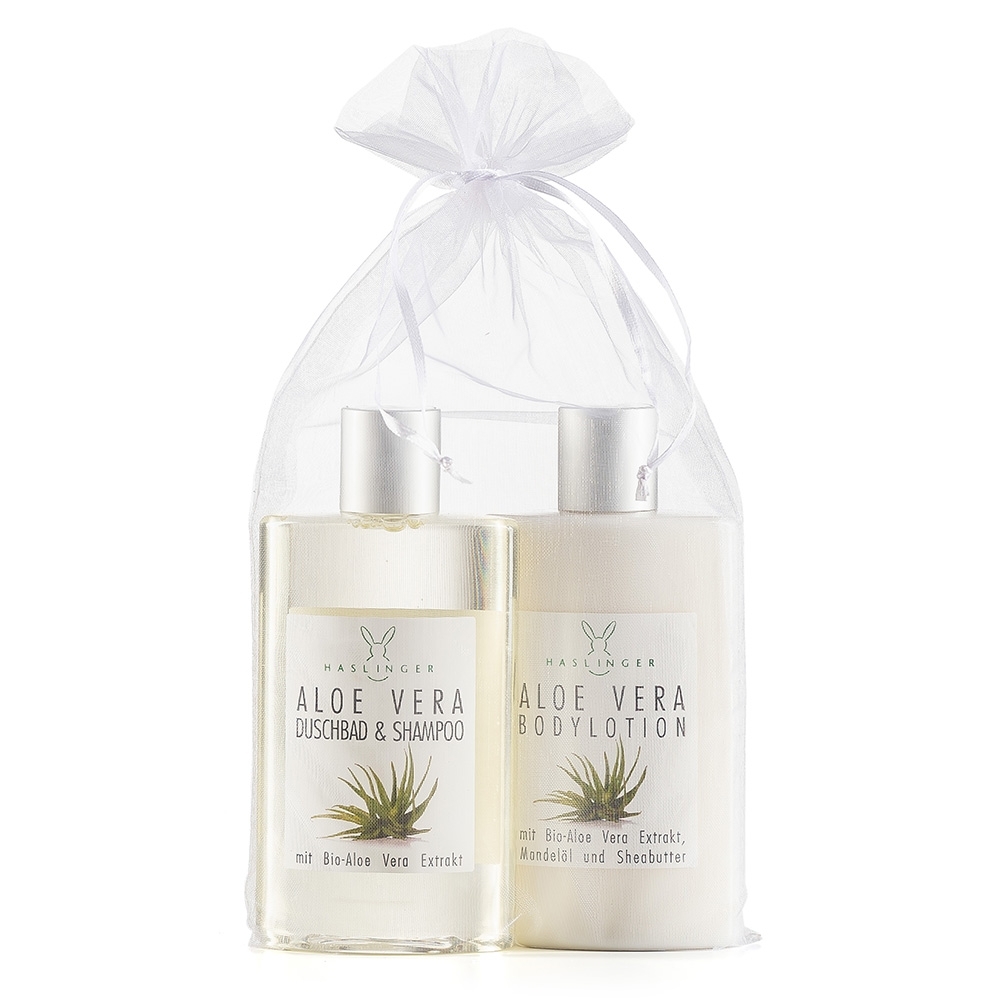 Aloe Vera Geschenkset in Organza (200ml)