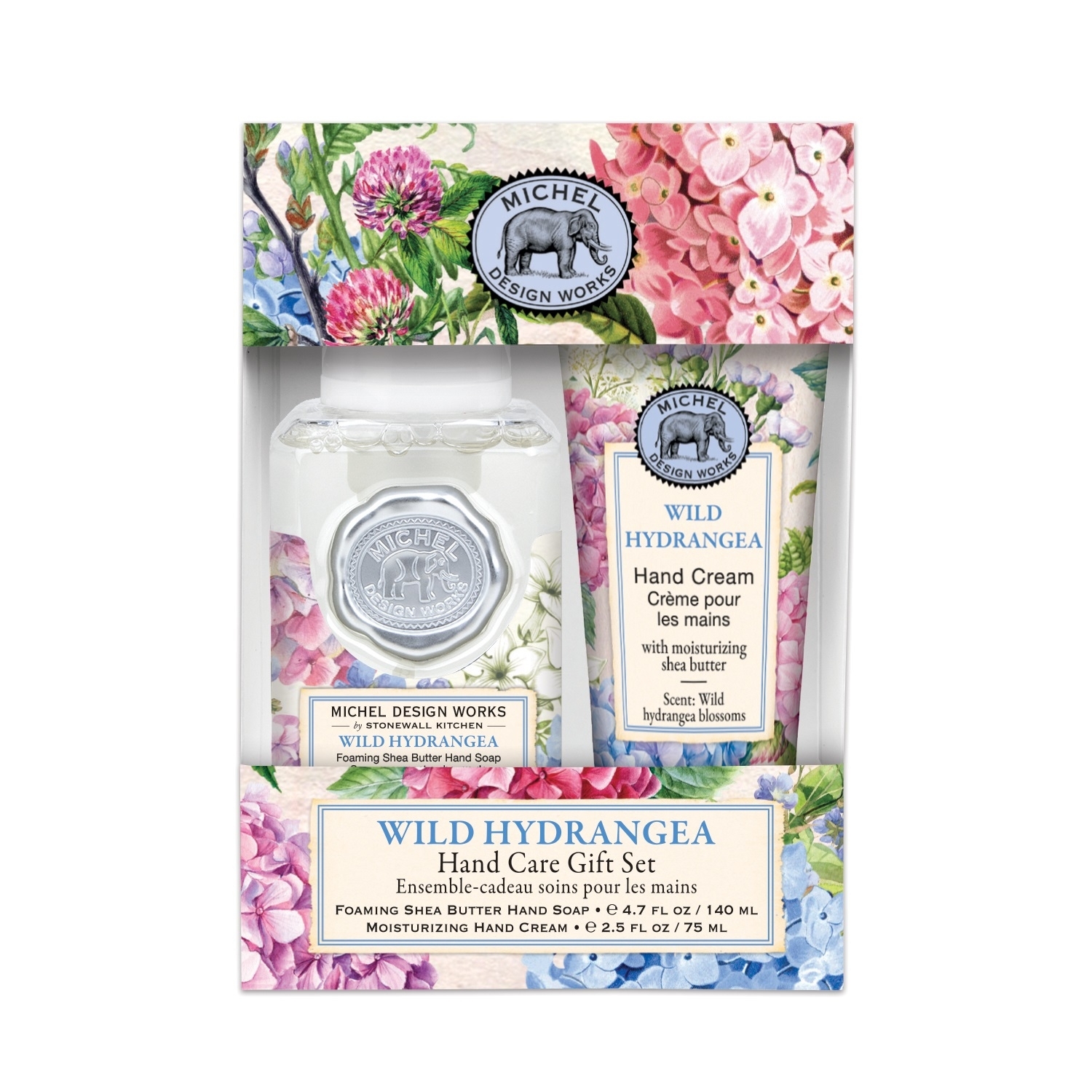 Wild Hydrangea Handpflege-Geschenkset Michel Design Works