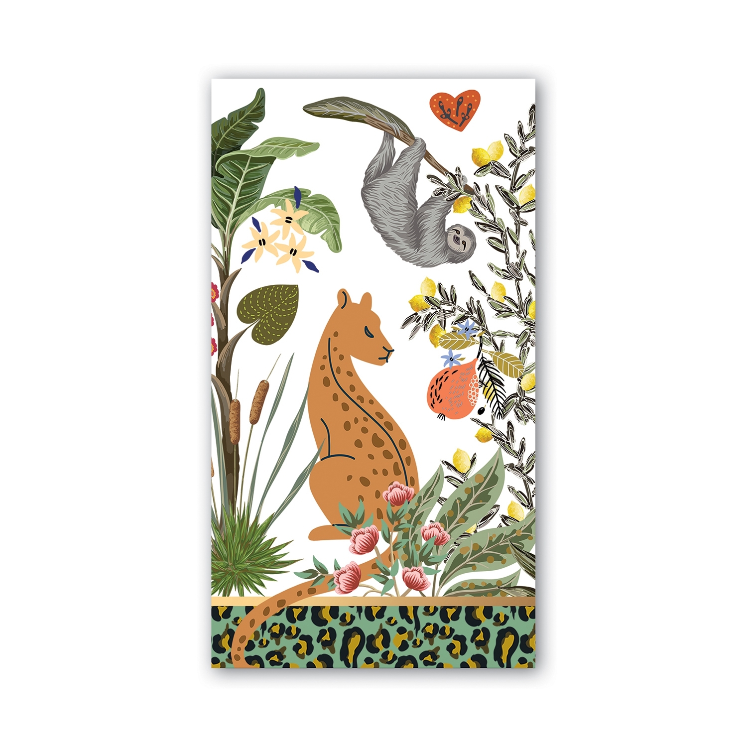 Wild Lemon Tischserviette Michel Design Works