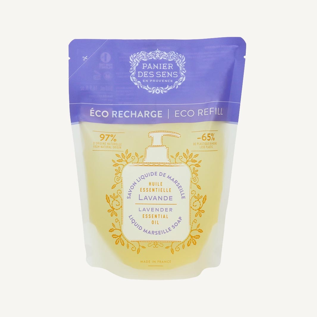 Lavendel Nachfüllung Flüssigseife 500 ml Panier des Sens