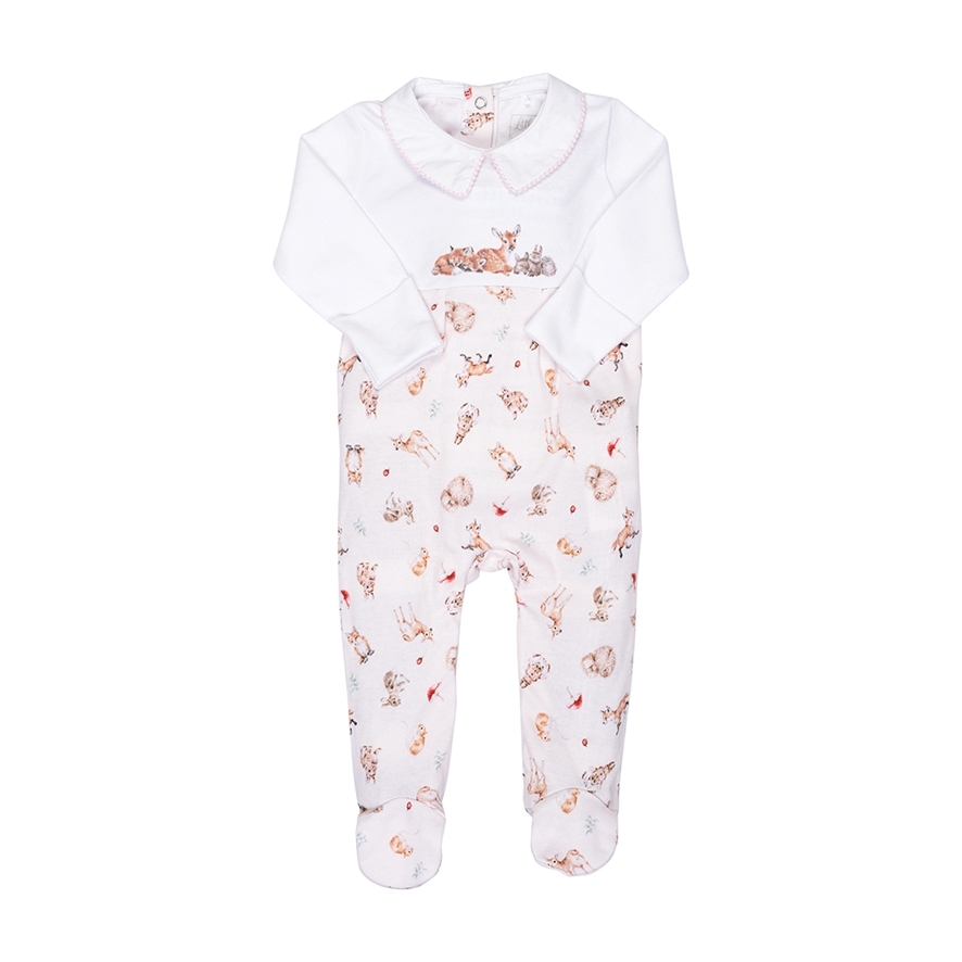Babystrampler "Little Forest" 6-9 Monate Wrendale Designs