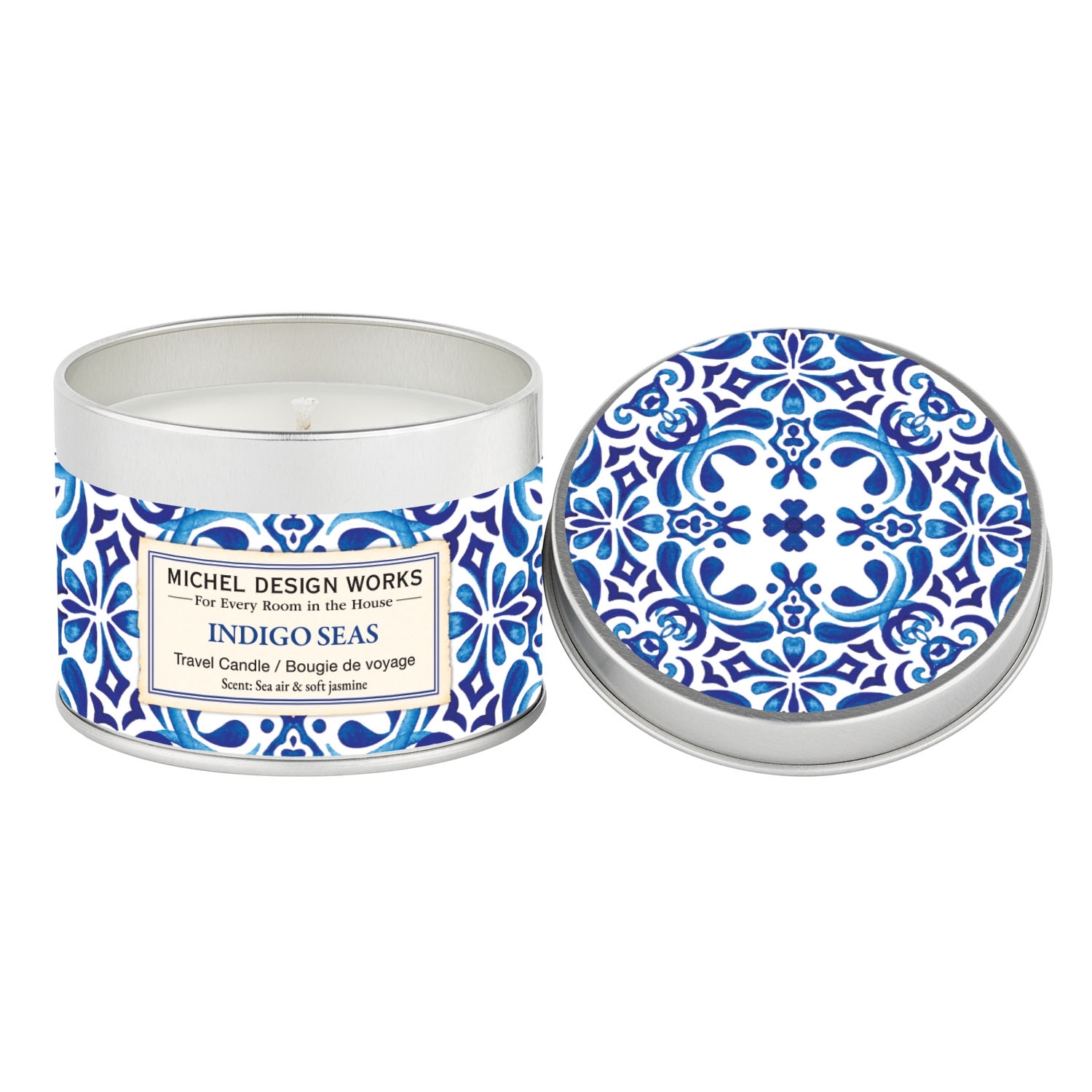 Indigo Seas Dosenkerze 5.47oz Michel Design Works