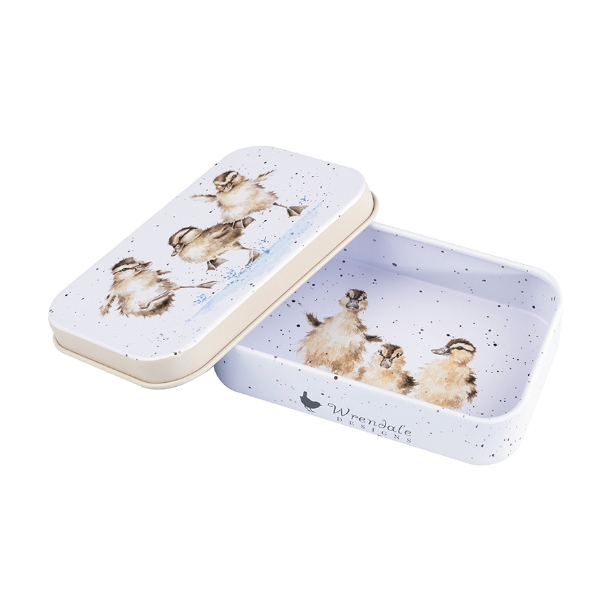 Enten Minidose "Puddle Ducks" 95 x 60 x 20mm Wrendale Designs
