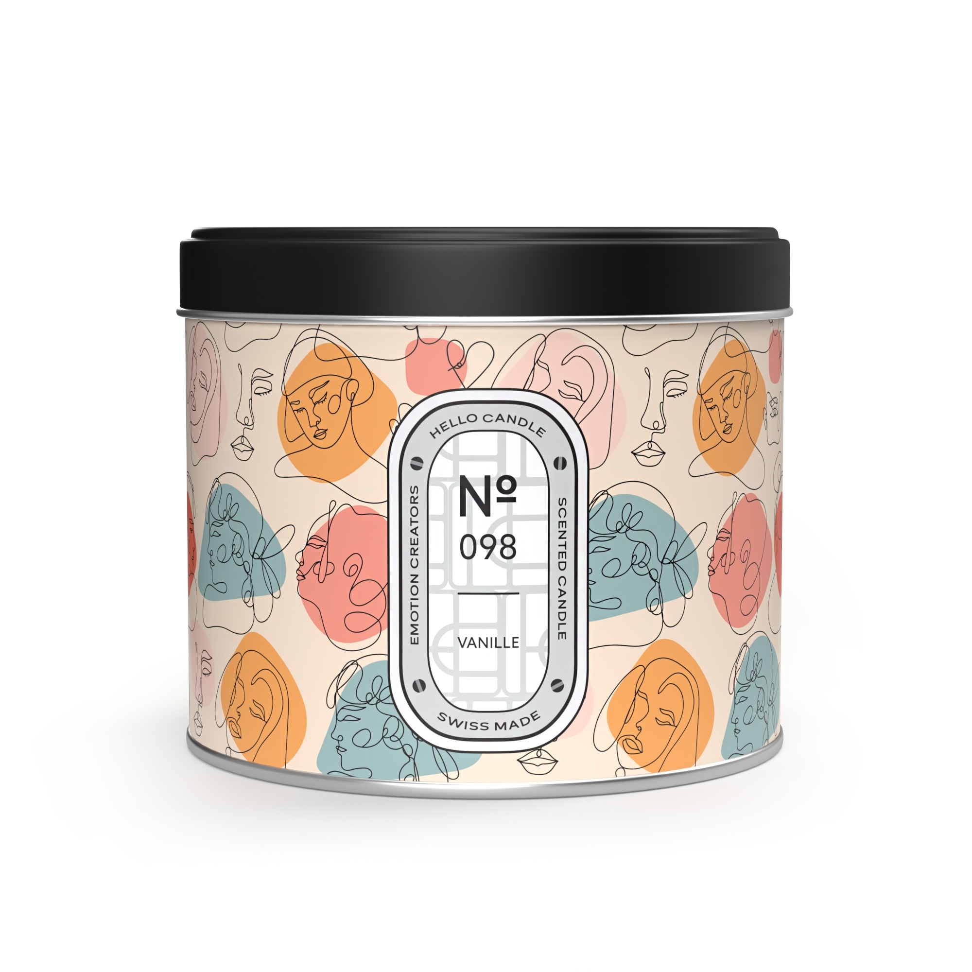 Vanille N°98 Duftkerze 500 ml Hello Candle