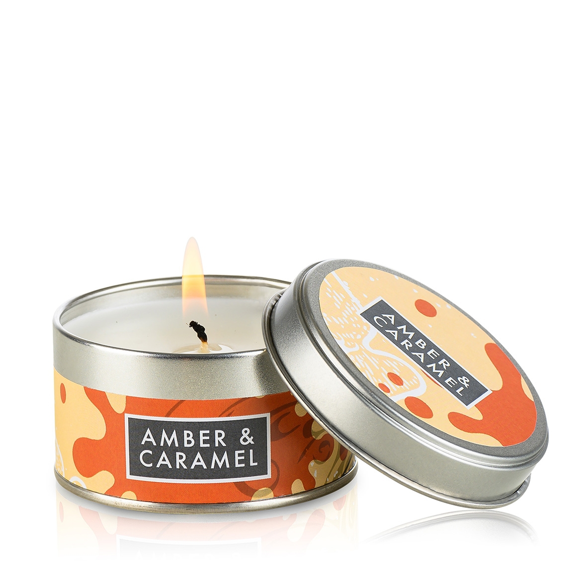 Amber & Caramel Duftkerze Swiss Edition 160g