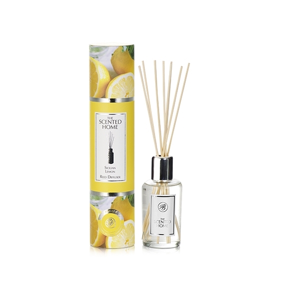 Sicilian Lemon 150ml Reed Diffuser The scented Home Ashleigh & Burwood