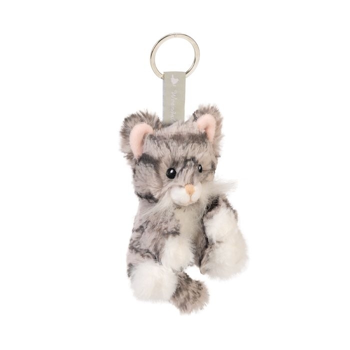 Katze Plüsch Schlüsselanhänger "Esmeralda" Wrendale Designs