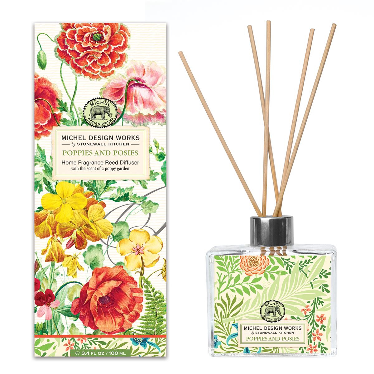 Poppies and Posies Diffuser 100ml Michel Design Work