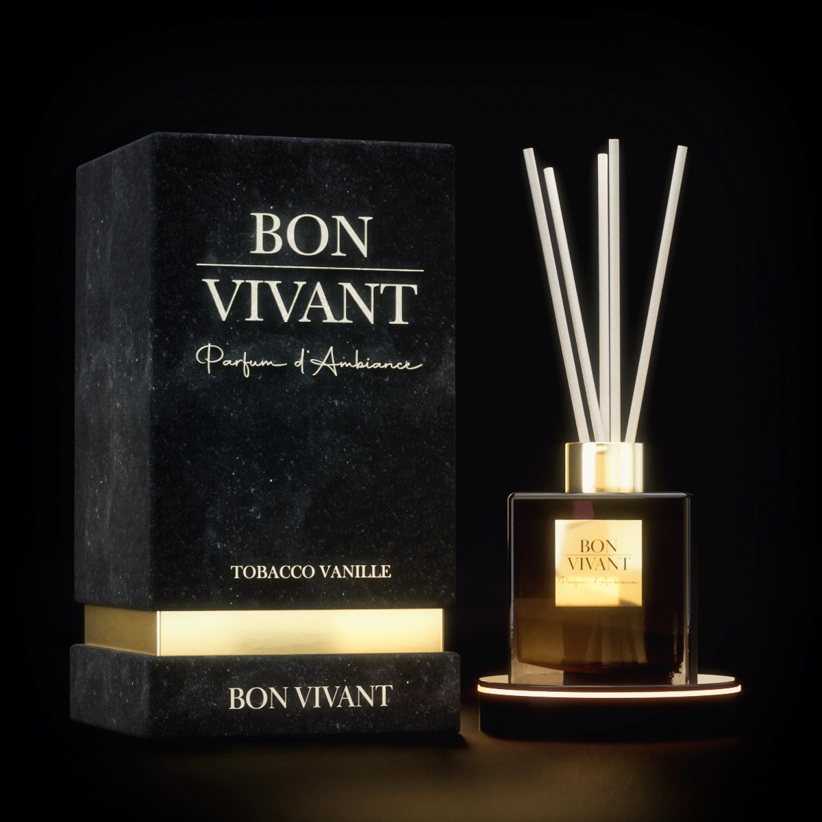 Tobacco Vanille 200ml Diffuser Bon Vivant
