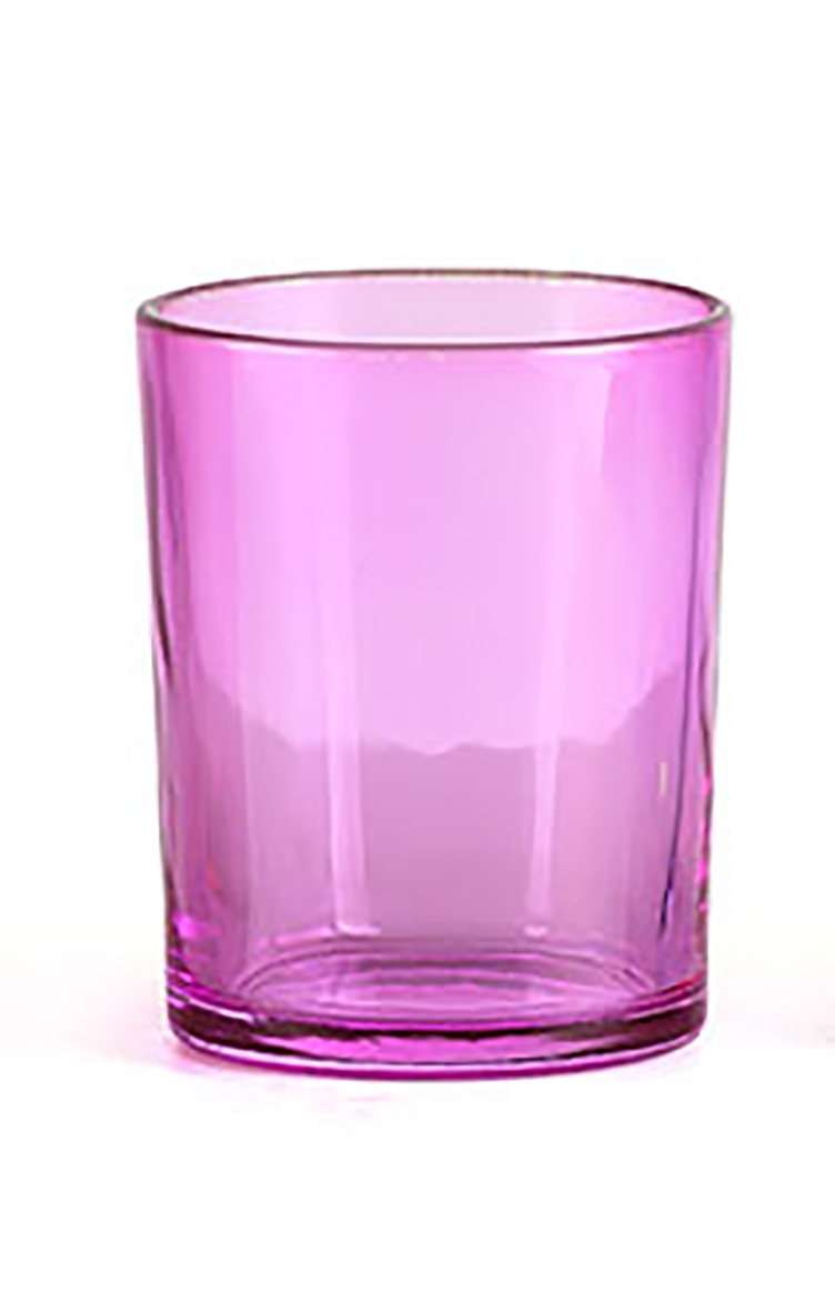 Votivglas klar rosa (12)
