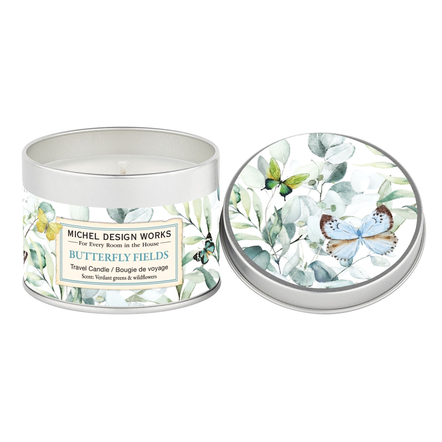 Butterfly Fields Dosenkerze 5.47oz Michel Design Works