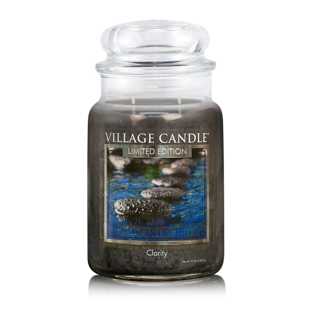 Clarity 26 oz LE Glas (2-Docht) Spa Collection Vil