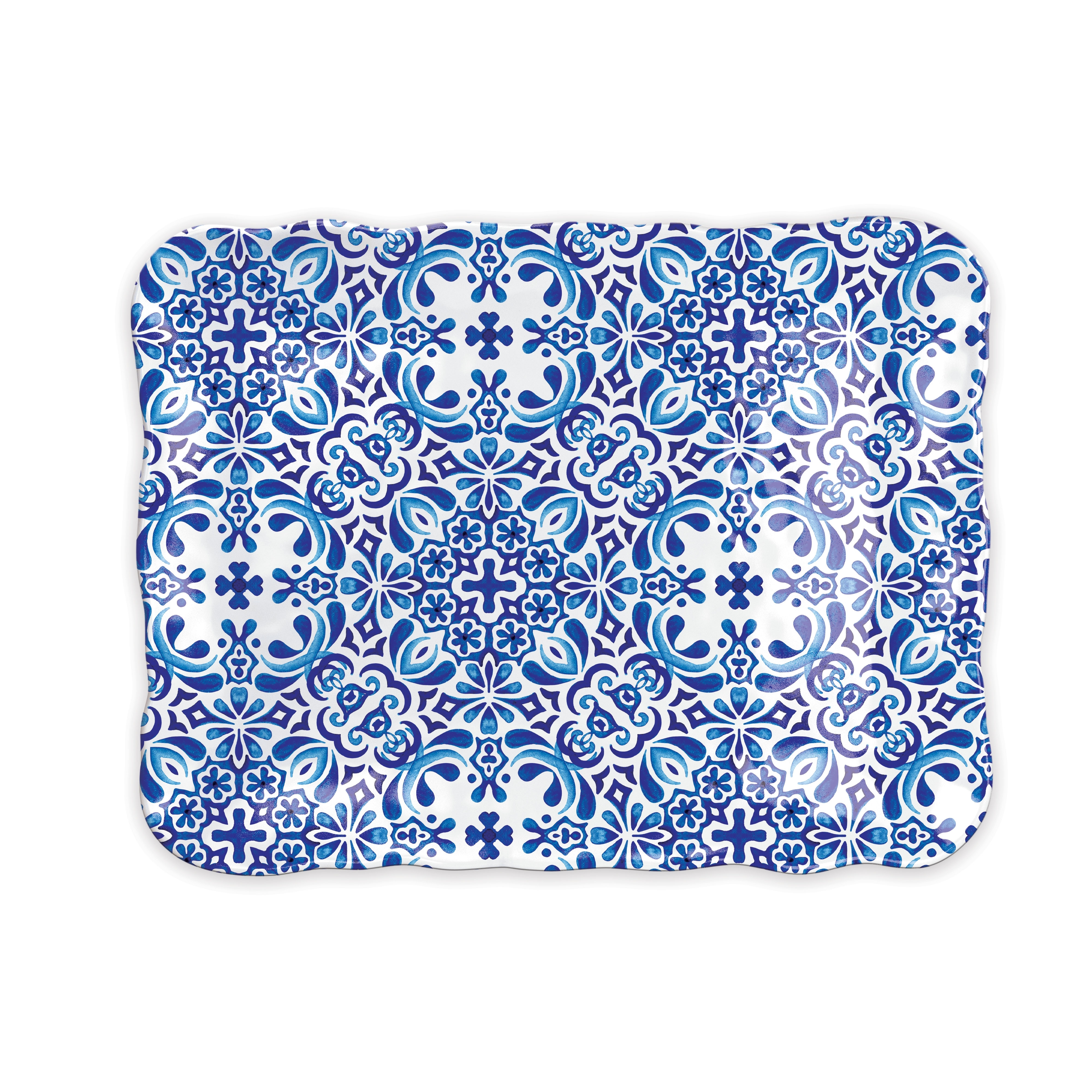 Indigo Seas Kekstablett Melamin Michel Design Works