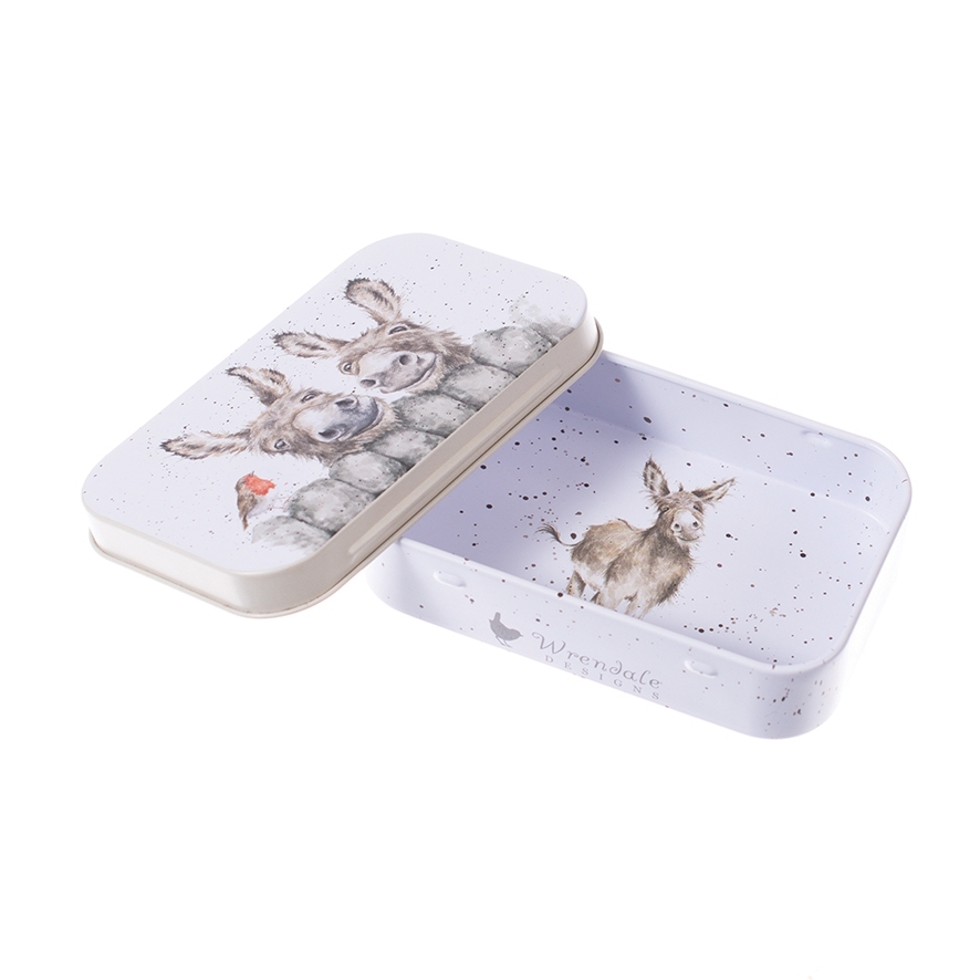 Esel Minidose "Hee Haw" 95 x 60 x 20mm Wrendale Designs