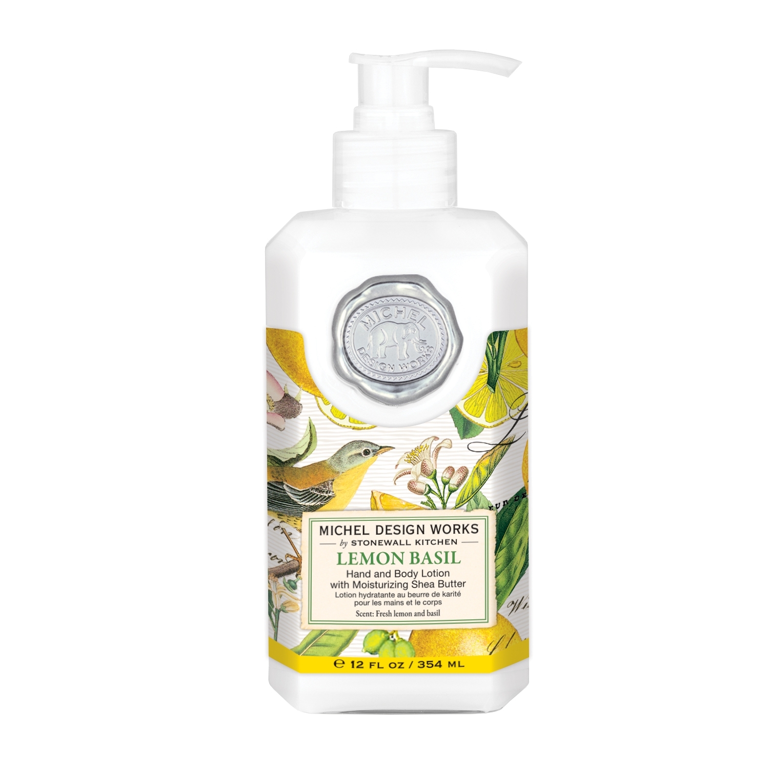 Lemon Basil Hand und Körperlotion Michel Designs Work