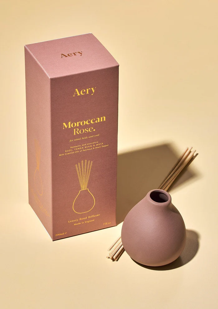 Moroccan Rose Diffuser Aery Living - Rose Tonka und Moschus