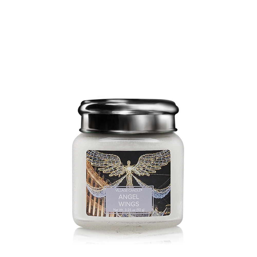 Angel Wings  3.75 oz bocal Village Candle